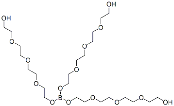 13-[2-[2-[2-(2-hydroxyethoxy)ethoxy]ethoxy]ethoxy]-3,6,9,12,14,17,20,23-octaoxa-13-borapentacosane-1,25-diol Structure