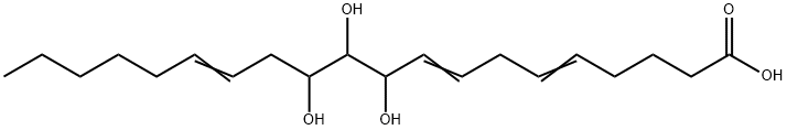 10,11,12-trihydroxyeicosatrienoic acid Structure