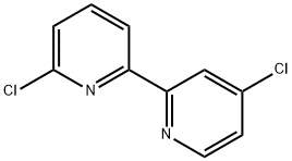 4,6'-DICHLORO-2,2'-BIPYRIDINE Structure