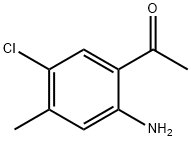 Ethanone,1-(2-amino-5-chloro-4-methylphenyl)- Structure