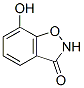 1,2-Benzisoxazol-3(2H)-one,  7-hydroxy- Structure