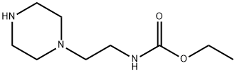 Ethyl 2-(piperazin-1-yl)ethylcarbamate 구조식 이미지