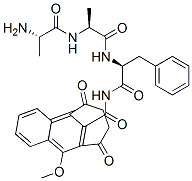 succinyl-alanyl-alanyl-phenylalanyl-4-methoxy-2-naphthylamide Structure