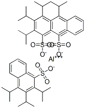 aluminium tris[tris(1-methylethyl)naphthalenesulphonate] 구조식 이미지