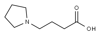 pyrrolidine-1-butyric acid 구조식 이미지