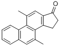 17H-Cyclopenta(a)phenanthren-17-one, 15,16-dihydro-7,11-dimethyl- 구조식 이미지