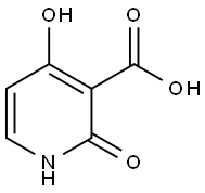 2,4-dihydroxynicotinic acid 구조식 이미지
