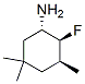 Cyclohexanamine, 2-fluoro-3,5,5-trimethyl-, (1alpha,2beta,3beta)- (9CI) Structure