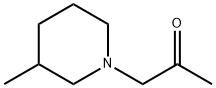 1-(3-methylpiperidin-1-yl)acetone Structure
