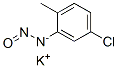 칼륨5-클로로-2-메틸페닐-N-니트로소아미드 구조식 이미지