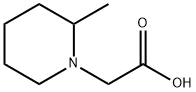 (2-METHYL-PIPERIDIN-1-YL)-ACETIC ACID Structure