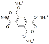 테트라암모늄벤젠-1,2,4,5-테트라카르복실레이트 구조식 이미지