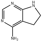 4-Amino-7H-pyrrolo[2,3-d]pyrimidine hydrogen sulfate Structure