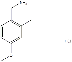 (4-Methoxy-2-methylbenzyl)amine hydrochloride Structure