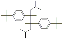 2,4,5,7-테트라메틸-4,5-비스(4-tert-부틸페닐)옥탄 구조식 이미지