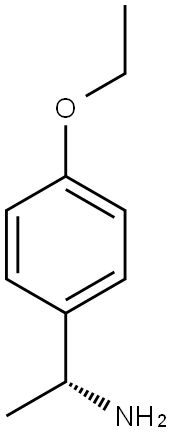 Benzenemethanamine, 4-ethoxy-a-methyl-, (aR)- Structure