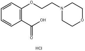 2-(2-MORPHOLIN-4-YL-ETHOXY)-벤조산염화물 구조식 이미지