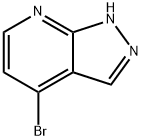 4-브로모-1H-피라졸로[3,4-b]피리딘 구조식 이미지