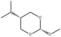 1,3-Dioxane,2-methoxy-5-(1-methylethyl)-,cis-(9CI) 구조식 이미지