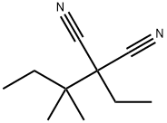 Ethyl(1,1-dimethylpropyl)malononitrile Structure