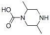 1-피페라진카르복실산,2,5-디메틸- 구조식 이미지