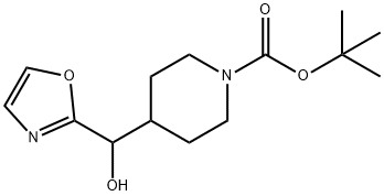 1-Boc-4-(hydroxyoxazol-2-yl-Methyl)piperidine Structure