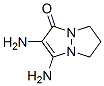1H,5H-Pyrazolo[1,2-a]pyrazol-1-one,  2,3-diamino-6,7-dihydro- 구조식 이미지