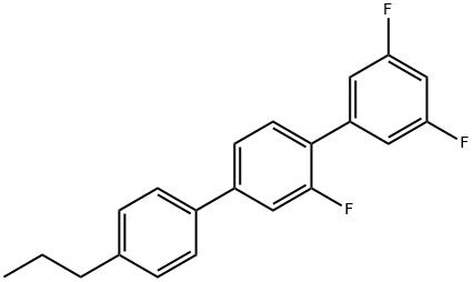 2',3,5-Trifluoro-4''-propyl-1,1':4',1''-Terphenyl Structure