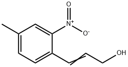 (E)-3-(4-Methyl-2-nitrophenyl)prop-2-en-1-ol Structure