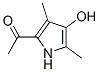 Ethanone, 1-(4-hydroxy-3,5-dimethyl-1H-pyrrol-2-yl)- (9CI) 구조식 이미지