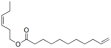 (Z)-hex-3-enyl undec-10-enoate  구조식 이미지