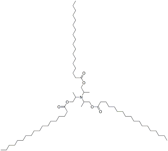 nitrilotripropylene tristearate Structure