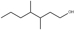 3,4-dimethylheptan-1-ol Structure