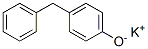 potassium p-benzylphenolate Structure