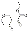 ethyl 2-oxo-2-(4-oxotetrahydro-2H-pyran-3-yl)acetate Structure