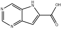 potassium 5H-pyrrolo[3,2-d]pyrimidine-6-carboxylate Structure