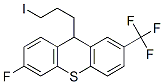 6-fluoro-2-trifluoromethyl-9-(3-iodopropyl)-9H-thioxanthene 구조식 이미지