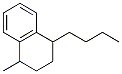 1-butyl-1,2,3,4-tetrahydro-4-methylnaphthalene Structure