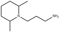 3-(2,6-디메틸-피페리딘-1-일)-프로필아민 구조식 이미지