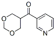 1,3-디옥산-5-일3-피리딜케톤 구조식 이미지