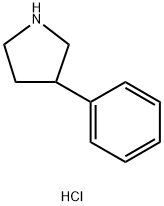 3-PHENYL-PYRROLIDINE HYDROCHLORIDE
 Structure