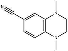 1,4-Dimethyl-1,2,3,4-tetrahydroquinoxaline-6-carbonitrile Structure