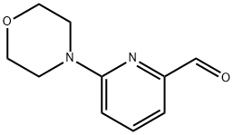 6-MORPHOLINOPYRIDINE-2-CARBALDEHYDE Structure