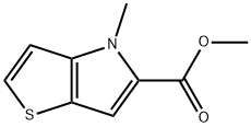 METHYL 4-METHYL-4H-THIENO[3,2-B]PYRROLE-5-CARBOXYLATE Structure