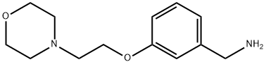 [3-(2-MORPHOLINOETHOXY)PHENYL]METHYLAMINE Structure