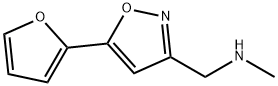 N-[[5-(2-FURYL)ISOXAZOL-3-YL]METHYL]-N-METHYLAMINE Structure