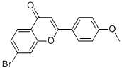 7-BROMO-2-(4-METHOXYPHENYL)-4H-CHROMEN-4-ONE Structure