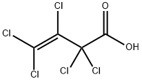 2,2,3,4,4-pentachloro-3-butenoic acid Structure