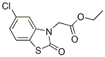 ethyl 5-chloro-2-oxo-2H-benzothiazole-3-acetate Structure