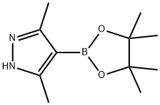 3,5-DIMETHYLPYRAZOLE-4-BORONIC ACID, PINACOL ESTER Structure